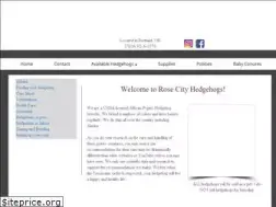 Sites similar to rosecityhedgehogs.com