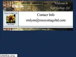 Sites similar to rosecottageltd.com