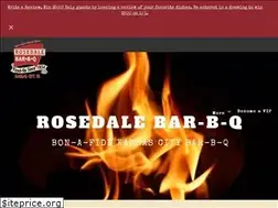 Sites similar to rosedalebarbeque.com
