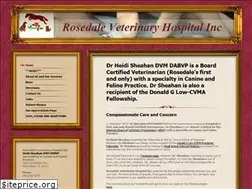 Sites similar to rosedalevet.com