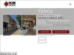 Sites similar to rosefence.com