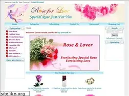 Sites similar to roseforlove.com