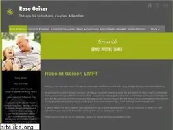 Sites similar to rosegeiser.com