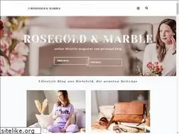 Sites similar to rosegoldandmarble.de