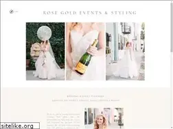 Sites similar to rosegoldevent.com