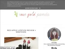 Sites similar to rosegoldpanda.com