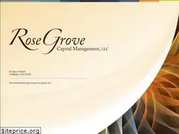 Sites similar to rosegrovecapital.com