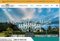 Sites similar to rosehall.com