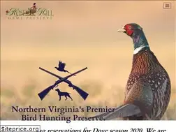 Sites similar to rosehillgamepreserve.com