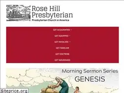 Sites similar to rosehillpca.org