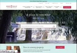 Sites similar to rosehills.com