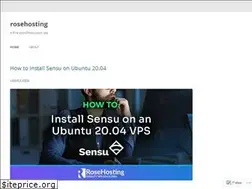 Sites similar to rosehosting.wordpress.com