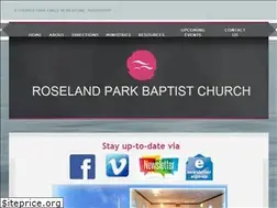 Sites similar to roselandparkbaptist.org