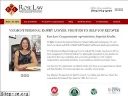 Sites similar to roselawvermont.com