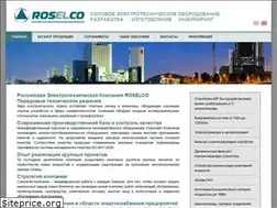 Sites similar to roselco.ru