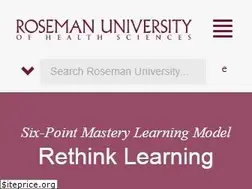 Sites similar to roseman.edu