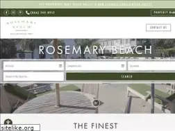 Sites similar to rosemarybeach.com
