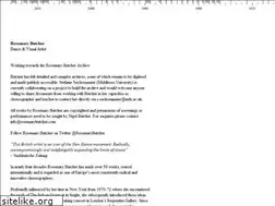 Sites similar to rosemarybutcher.com