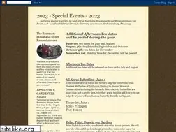 Sites similar to rosemaryevents.blogspot.com