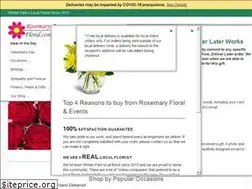 Sites similar to rosemaryfloral.com