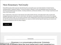 Sites similar to rosemarymccready.com