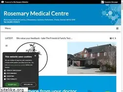 Sites similar to rosemarymedicalcentre.co.uk