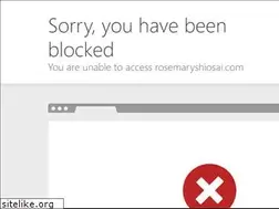 Sites similar to rosemaryshiosai.com