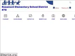 Sites similar to rosemont78.org
