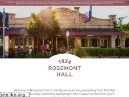 Sites similar to rosemonthall.com.au