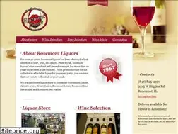 Sites similar to rosemontliquors.com
