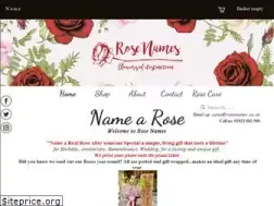 Sites similar to rosenames.co.uk