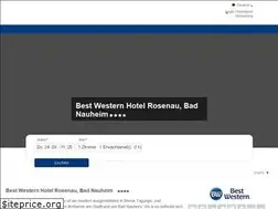 Sites similar to rosenau.bestwestern.de