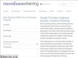 Sites similar to rosenbaumframing.com