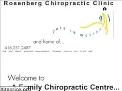 Sites similar to rosenbergchiropracticclinic.ca