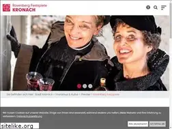 Sites similar to rosenbergfestspiele.de