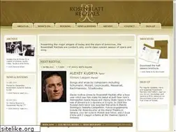 Sites similar to rosenblattrecitalseries.co.uk