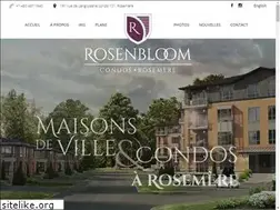 Sites similar to rosenbloom.ca
