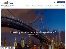 Sites similar to rosenbloomlawgroup.com