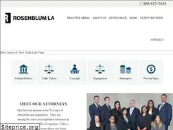 Sites similar to rosenblumlawfirm.com