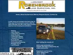 Sites similar to rosenbrocklandsurveying.com