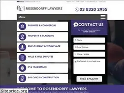Sites similar to rosendorff.com.au