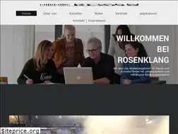 Sites similar to rosenklang.de