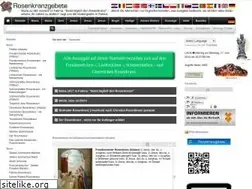 Sites similar to rosenkranzgebete.de