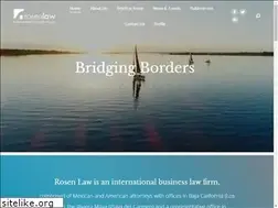 Sites similar to rosenlaw.com.mx