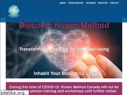 Sites similar to rosenmethod.ca