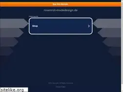 Sites similar to rosenrot-modedesign.de