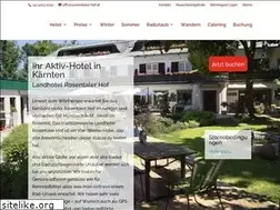 Sites similar to rosentaler-hof.at