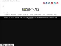 Sites similar to rosenthalsboutique.com