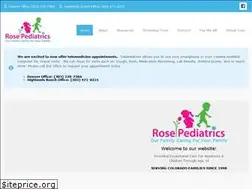 Sites similar to rosepediatrics.com