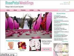 Sites similar to rosepetalweddings.com